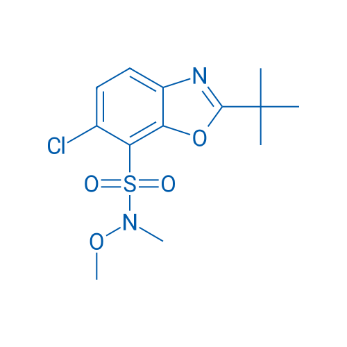 2-(tert-Butyl)-6-chloro-N-methoxy-N-methylbenzo[d]oxazole-7-sulfonamide