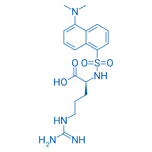(S)-2-(5-(Dimethylamino)naphthalene-1-sulfonamido)-5-guanidinopentanoic acid