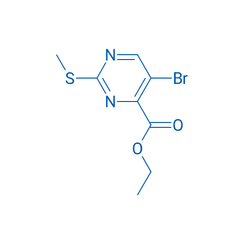 Ethyl 5-bromo-2-(methylthio)pyrimidine-4-carboxylate