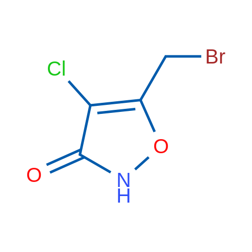 5-(Bromomethyl)-4-chloroisoxazol-3(2H)-one