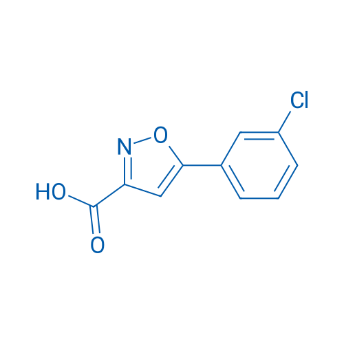 5-(3-Chlorophenyl)isoxazole-3-carboxylic acid