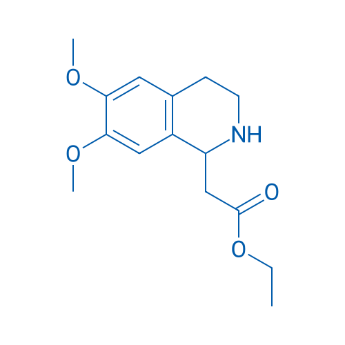Ethyl 2-(6,7-dimethoxy-1,2,3,4-tetrahydroisoquinolin-1-yl)acetate