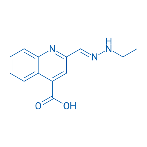 2-((2-Ethylhydrazono)methyl)quinoline-4-carboxylic acid