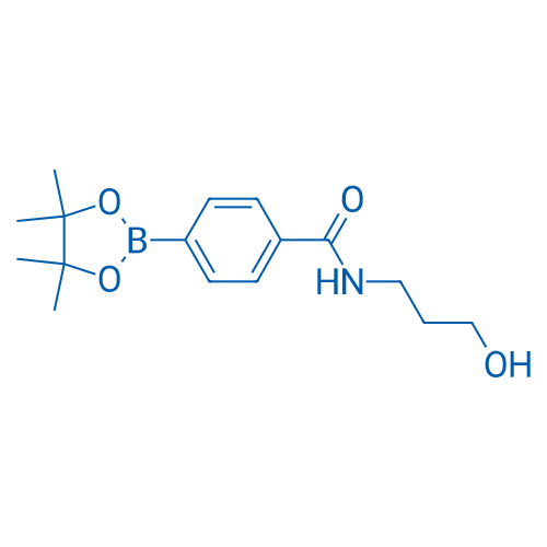 N-(3-Hydroxypropyl)-4-(4,4,5,5-tetramethyl-1,3,2-dioxaborolan-2-yl)benzamide