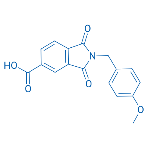 2-(4-Methoxybenzyl)-1,3-dioxoisoindoline-5-carboxylic acid
