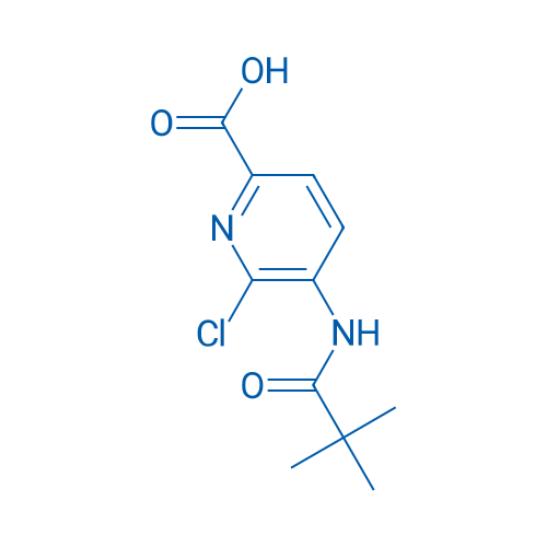 6-Chloro-5-pivalamidopicolinic acid