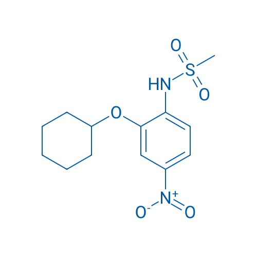 N-(2-(Cyclohexyloxy)-4-nitrophenyl)methanesulfonamide