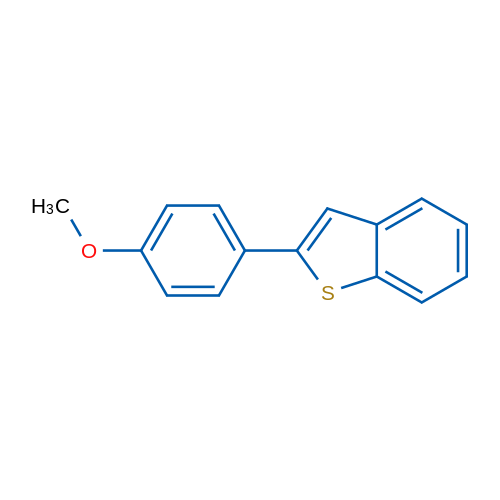 2-(4-Methoxyphenyl)benzo[b]thiophene