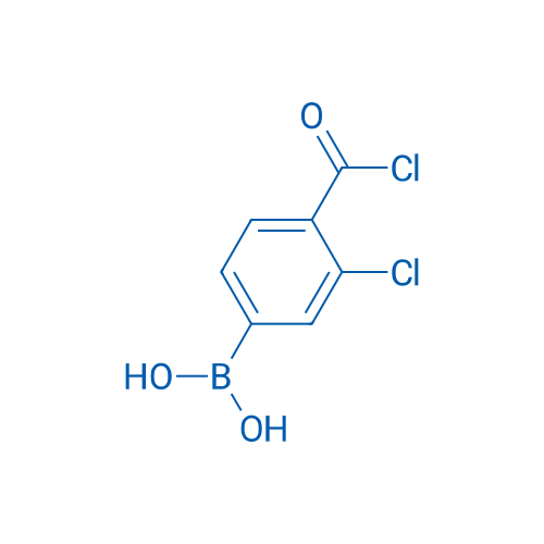 (3-Chloro-4-(chlorocarbonyl)phenyl)boronic acid