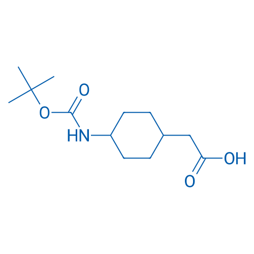 2-(4-((tert-Butoxycarbonyl)amino)cyclohexyl)acetic acid