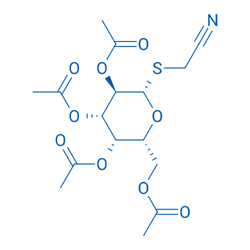 (2R,3S,4S,5R,6S)-2-(Acetoxymethyl)-6-((cyanomethyl)thio)tetrahydro-2H-pyran-3,4,5-triyl triacetate