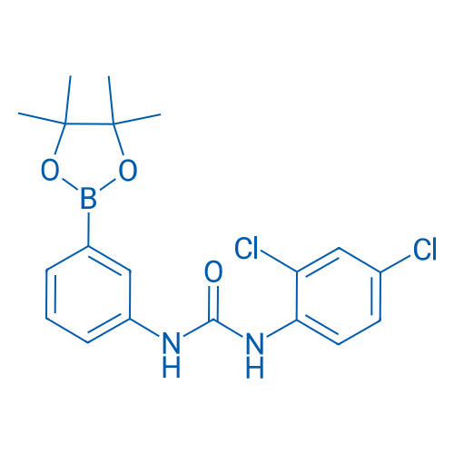 1-(2,4-Dichlorophenyl)-3-(3-(4,4,5,5-tetramethyl-1,3,2-dioxaborolan-2-yl)phenyl)urea