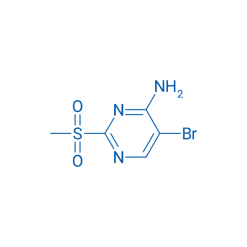 5-Bromo-2-(methylsulfonyl)pyrimidin-4-amine