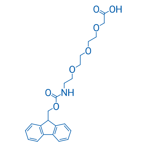 1-(9H-Fluoren-9-yl)-3-oxo-2,7,10,13-tetraoxa-4-azapentadecan-15-oic acid