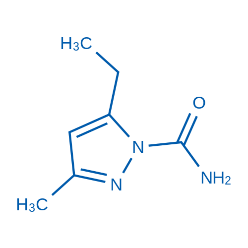 5-Ethyl-3-methyl-1H-pyrazole-1-carboxamide