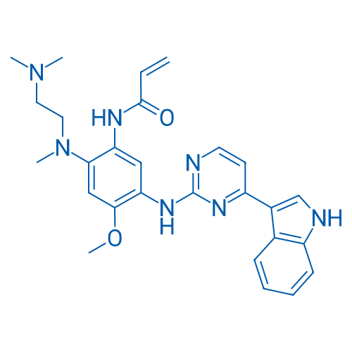 N-(5-((4-(1H-Indol-3-yl)pyrimidin-2-yl)amino)-2-((2-(dimethylamino)ethyl)(methyl)amino)-4-methoxyphenyl)acrylamide