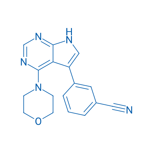 3-(4-Morpholino-7H-pyrrolo[2,3-d]pyrimidin-5-yl)benzonitrile
