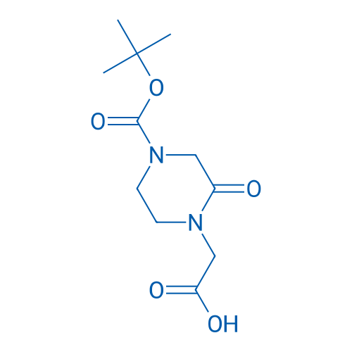 2-(4-(tert-Butoxycarbonyl)-2-oxopiperazin-1-yl)acetic acid