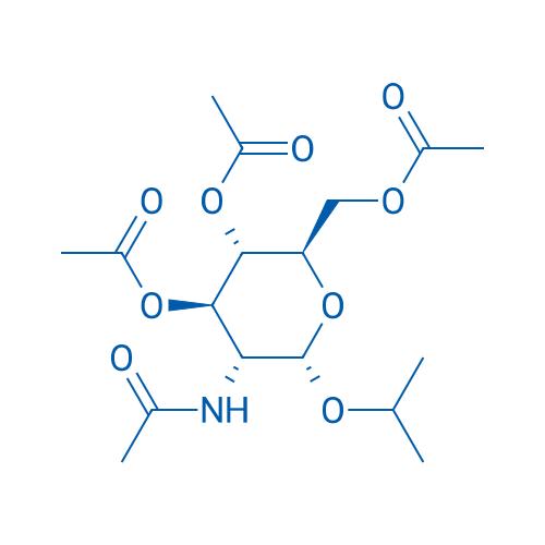 (2R,3S,4R,5R,6S)-5-Acetamido-2-(acetoxymethyl)-6-isopropoxytetrahydro-2H-pyran-3,4-diyl diacetate