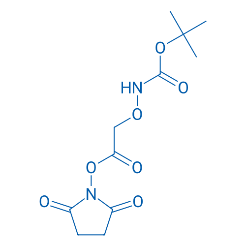 2,5-Dioxopyrrolidin-1-yl 2-(((tert-butoxycarbonyl)amino)oxy)acetate