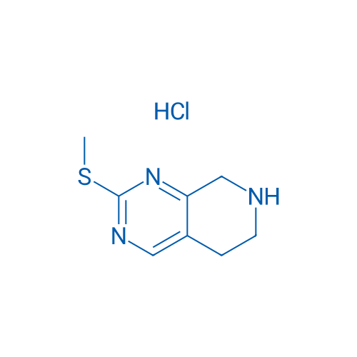 2-(Methylthio)-5,6,7,8-tetrahydropyrido[3,4-d]pyrimidine hydrochloride