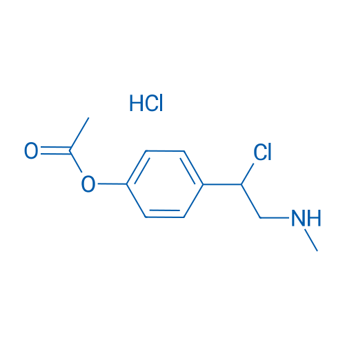 4-(1-Chloro-2-(methylamino)ethyl)phenyl acetate hydrochloride