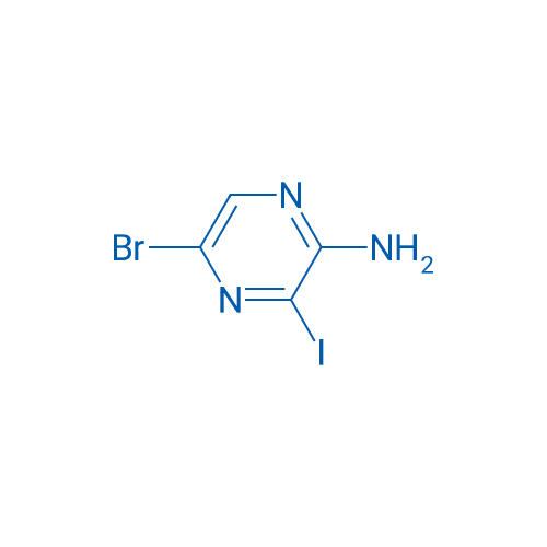 5-Bromo-3-iodopyrazin-2-amine