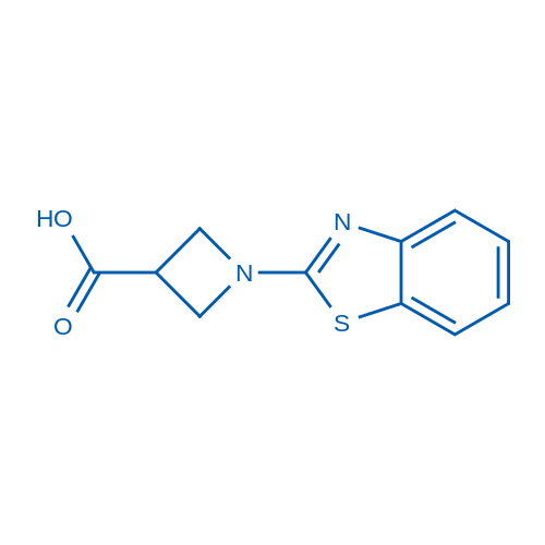 1-(Benzo[d]thiazol-2-yl)azetidine-3-carboxylic acid