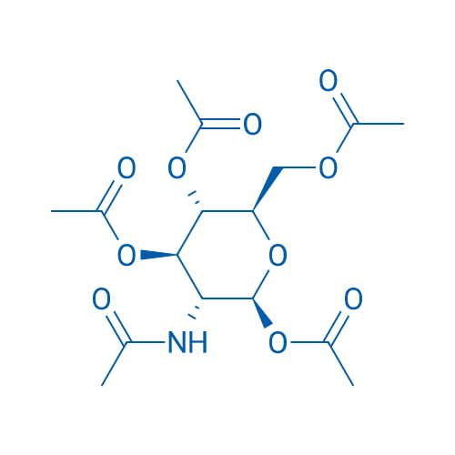 (2S,3R,4R,5S,6R)-3-acetamido-6-(acetoxymethyl)tetrahydro-2H-pyran-2,4,5-triyl triacetate