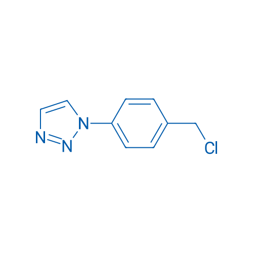 1-(4-(Chloromethyl)phenyl)-1H-1,2,3-triazole