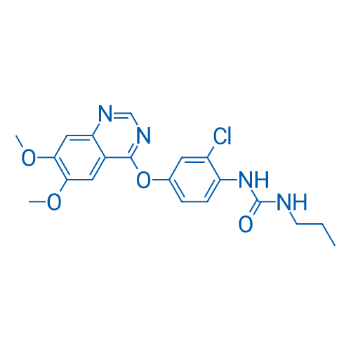 1-(2-Chloro-4-((6,7-dimethoxyquinazolin-4-yl)oxy)phenyl)-3-propylurea