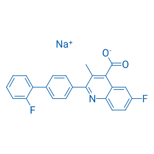Sodium 6-fluoro-2-(2'-fluoro-[1,1'-biphenyl]-4-yl)-3-methylquinoline-4-carboxylate