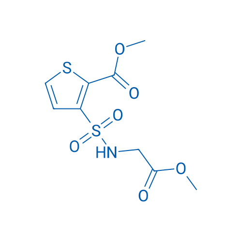 Methyl 3-(N-(2-methoxy-2-oxoethyl)sulfamoyl)thiophene-2-carboxylate