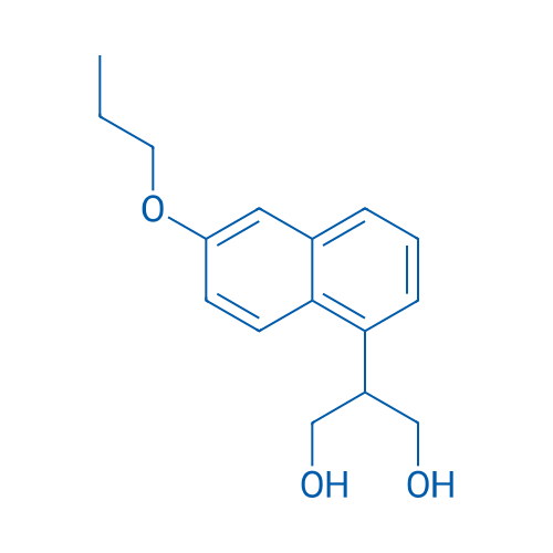 2-(6-Propoxynaphthalen-1-yl)propane-1,3-diol