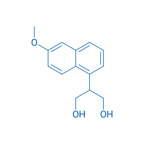 2-(6-Methoxynaphthalen-1-yl)propane-1,3-diol