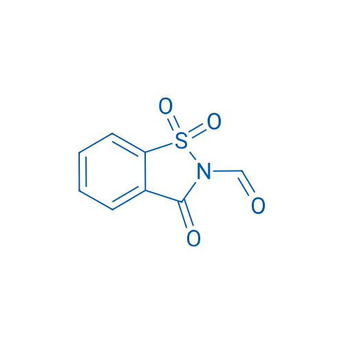 3-Oxobenzo[d]isothiazole-2(3H)-carbaldehyde 1,1-dioxide