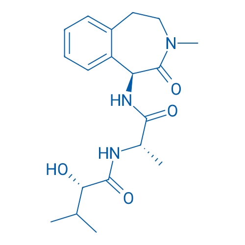 (S)-2-Hydroxy-3-methyl-N-((S)-1-(((S)-3-methyl-2-oxo-2,3,4,5-tetrahydro-1H-benzo[d]azepin-1-yl)amino)-1-oxopropan-2-yl)butanamide