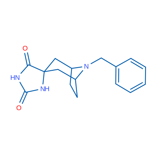 8-Benzyl-8-azaspiro[bicyclo[3.2.1]octane-3,4'-imidazolidine]-2',5'-dione