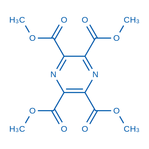 35042-21-8|Tetramethyl pyrazine-2,3,5,6-tetracarboxylate|BLD