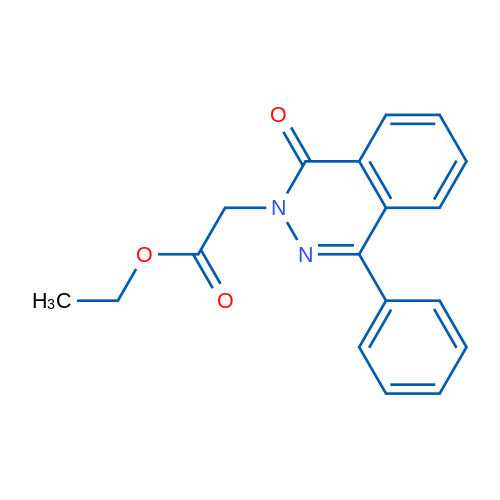 Ethyl 2-(1-oxo-4-phenylphthalazin-2(1H)-yl)acetate