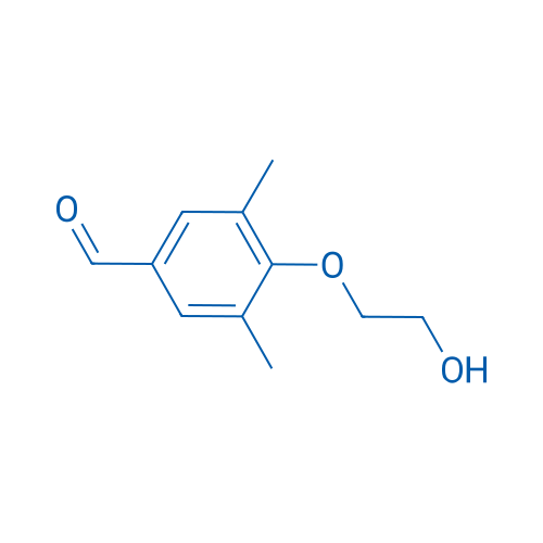 4-(2-Hydroxyethoxy)-3,5-dimethylbenzaldehyde