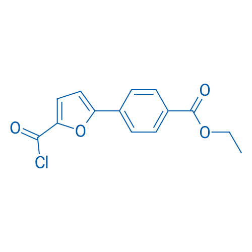 Ethyl 4-(5-(chlorocarbonyl)furan-2-yl)benzoate