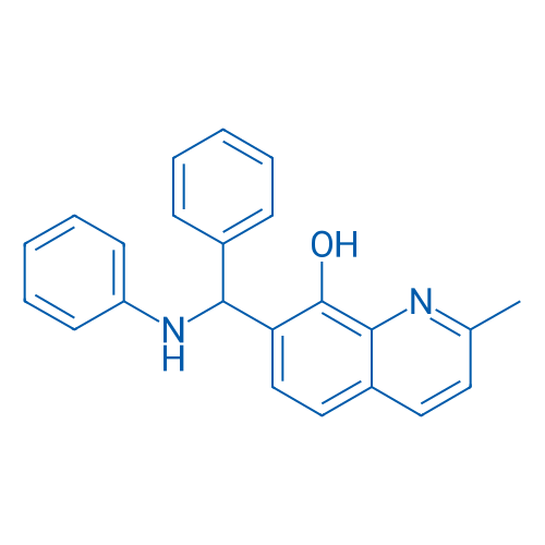 2-Methyl-7-(phenyl(phenylamino)methyl)quinolin-8-ol