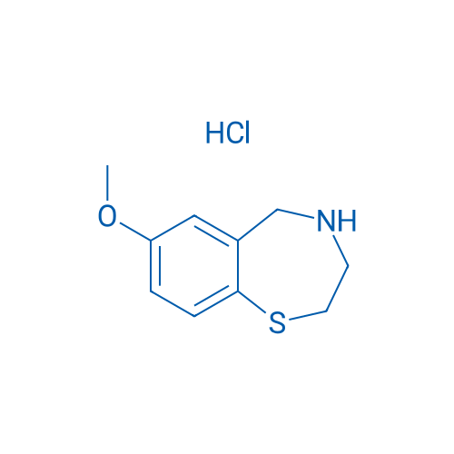 7-Methoxy-2,3,4,5-tetrahydrobenzo[f][1,4]thiazepine hydrochloride
