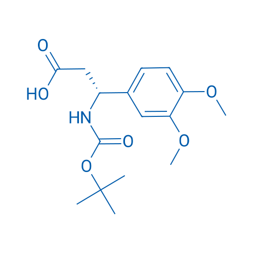(R)-3-((tert-Butoxycarbonyl)amino)-3-(3,4-dimethoxyphenyl)propanoic acid