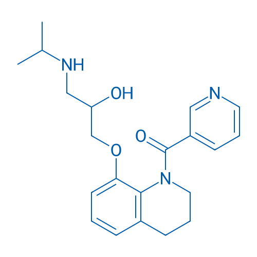 (8-(2-Hydroxy-3-(isopropylamino)propoxy)-3,4-dihydroquinolin-1(2H)-yl)(pyridin-3-yl)methanone