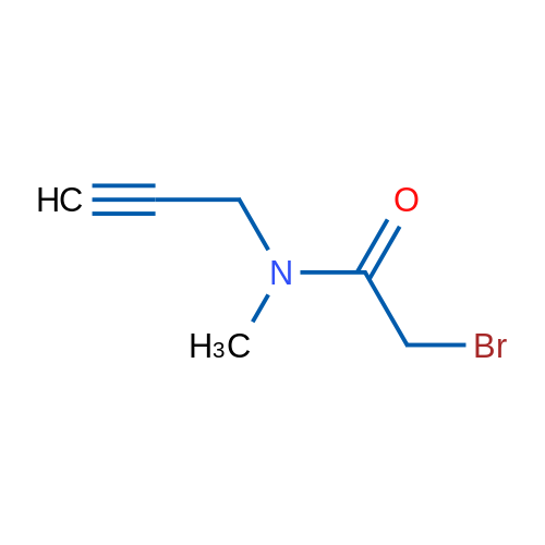 2-Bromo-N-methyl-N-(prop-2-yn-1-yl)acetamide