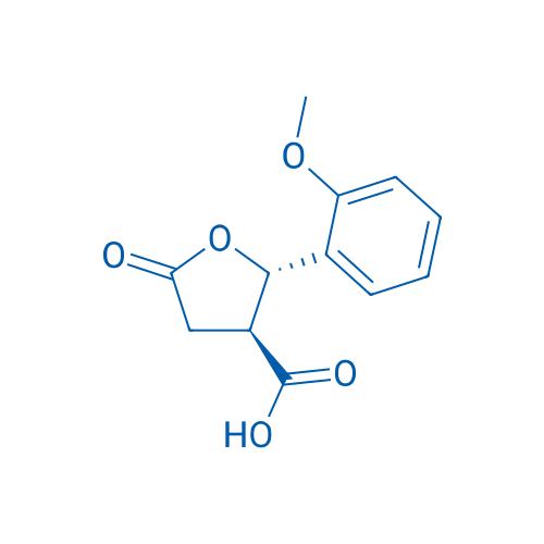trans-2-(2-Methoxyphenyl)-5-oxotetrahydrofuran-3-carboxylic acid