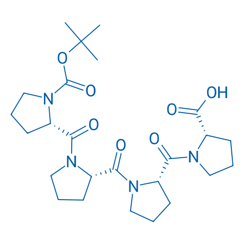 (S)-1-((S)-1-((S)-1-((S)-1-(tert-Butoxycarbonyl)pyrrolidine-2-carbonyl)pyrrolidine-2-carbonyl)pyrrolidine-2-carbonyl)pyrrolidine-2-carboxylic acid