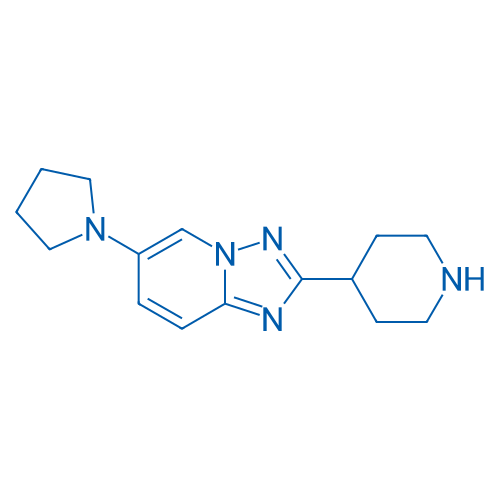 2-(Piperidin-4-yl)-6-(pyrrolidin-1-yl)-[1,2,4]triazolo[1,5-a]pyridine